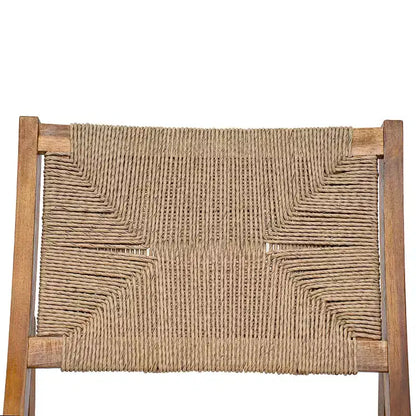 Christopher Knight Home Elara 3-Piece Patio Rustic Wood Dining Set with Wicker Woven Chairs