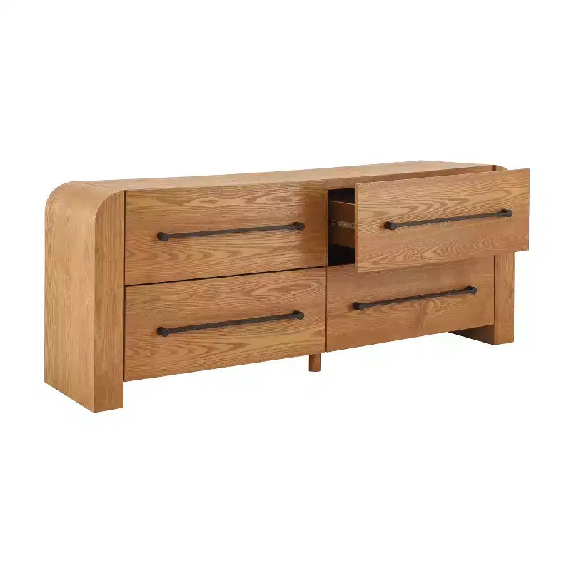 Christopher Knight Home Anny Commode Moderne à 4 Tiroirs de 63 po