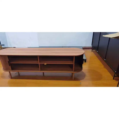 Modern Wood Accent St Sideboard Buffer Cabinet with Sliding Doors, Cabinets Console Table for Living Room, Kitchen