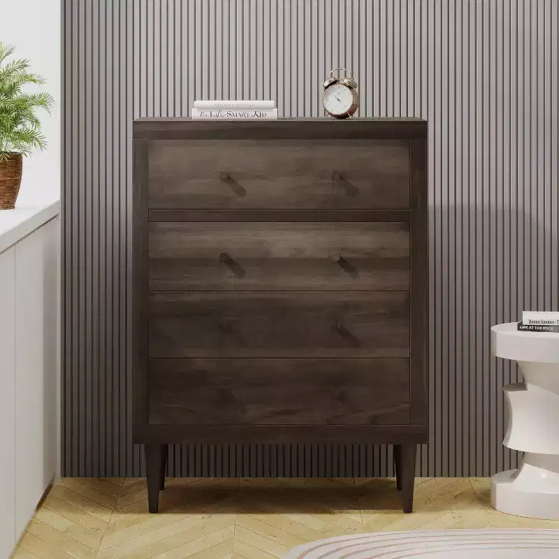 COMMODE NORDIQUE À 4 TIROIRS