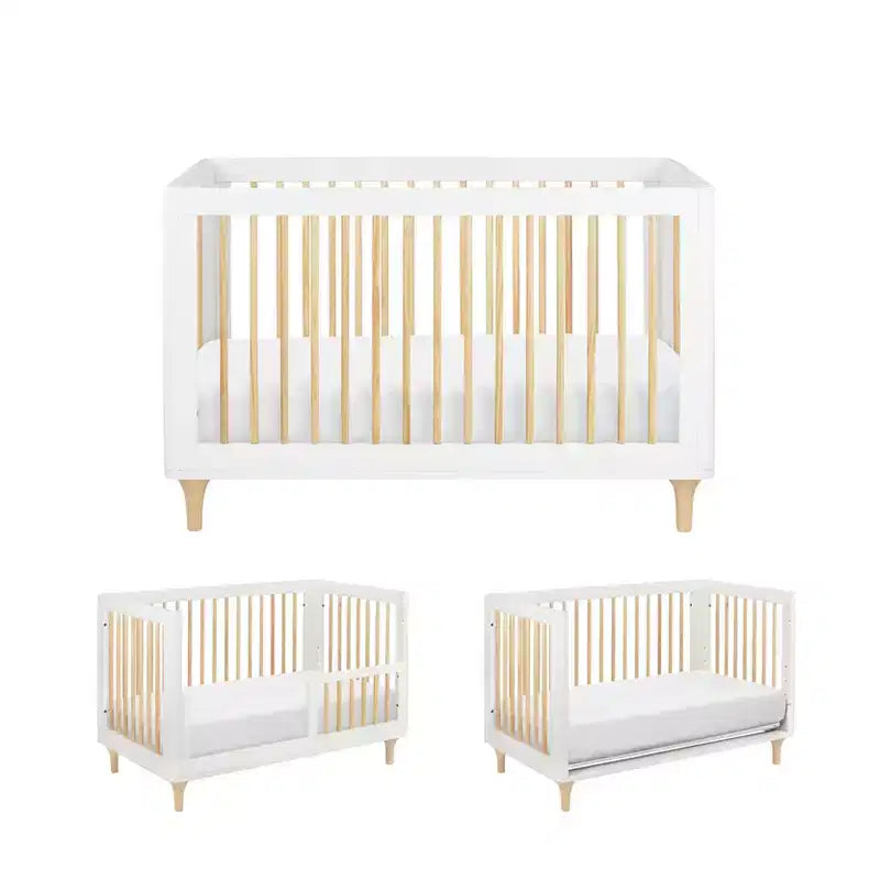 Babyletto Lolly 3-in-1 Convertible Crib with Toddler Bed Conversion Kit