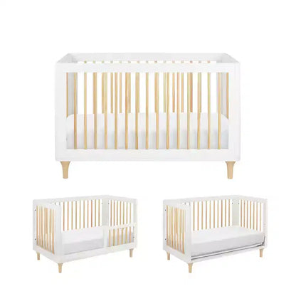 Babyletto Lolly 3-in-1 Convertible Crib with Toddler Bed Conversion Kit