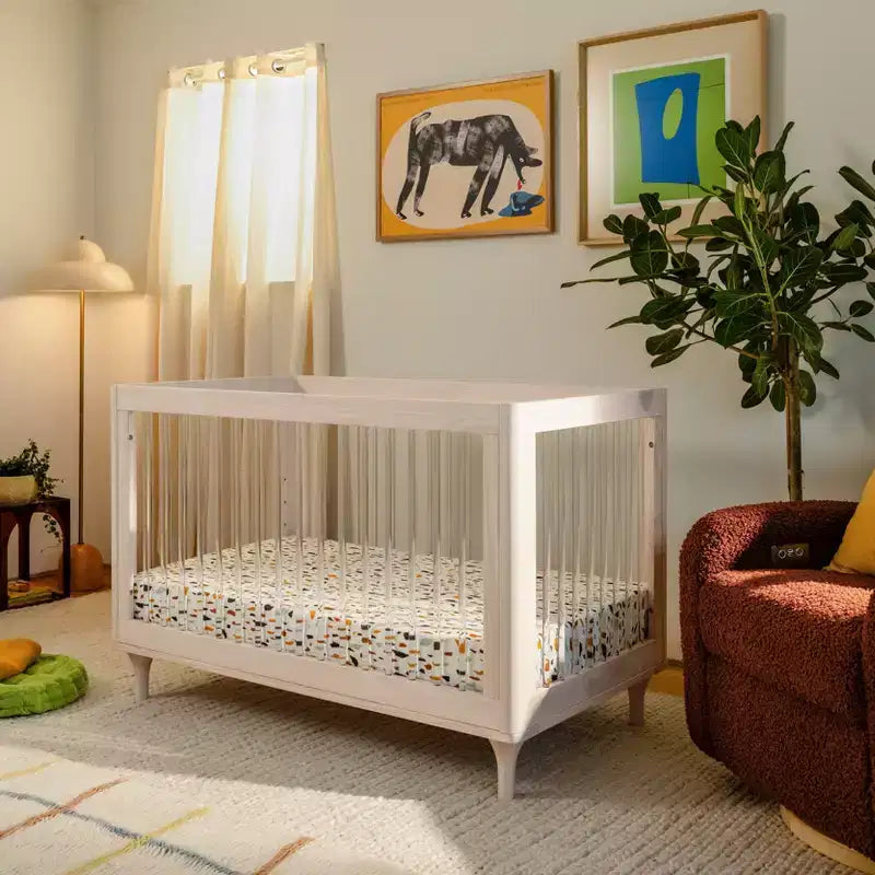 Lit de bébé convertible 3-en-1 Babyletto Lolly avec kit de conversion pour lit de tout-petit