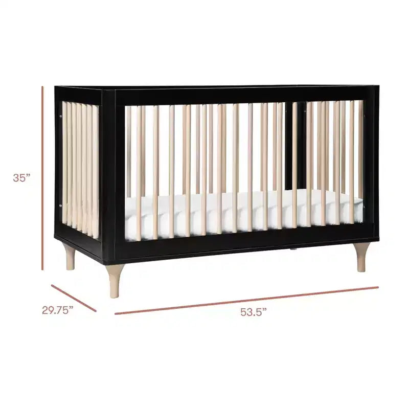 Lit de bébé convertible 3-en-1 Babyletto Lolly avec kit de conversion pour lit de tout-petit