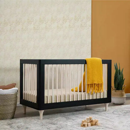 Lit de bébé convertible 3-en-1 Babyletto Lolly avec kit de conversion pour lit de tout-petit