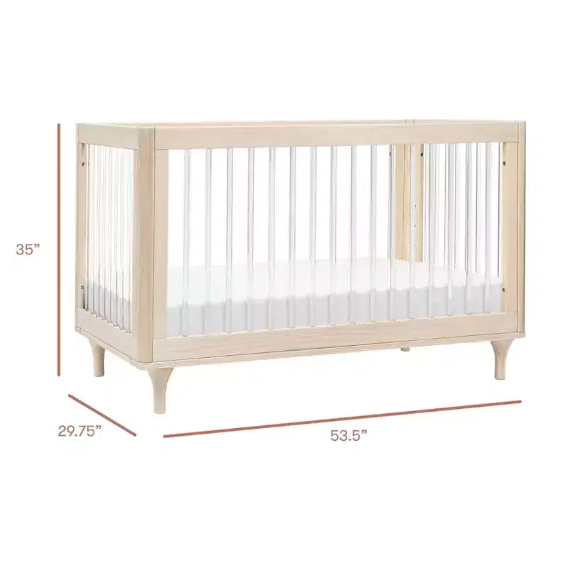 Lit de bébé convertible 3-en-1 Babyletto Lolly avec kit de conversion pour lit de tout-petit