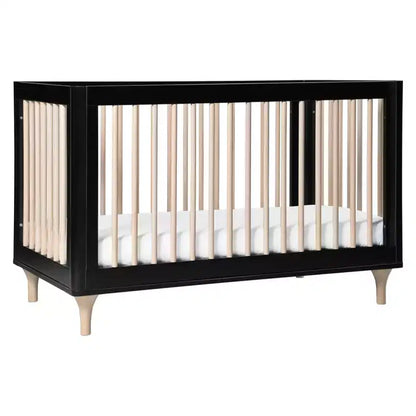 Lit de bébé convertible 3-en-1 Babyletto Lolly avec kit de conversion pour lit de tout-petit