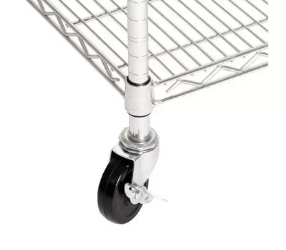 Étagère en fil d'acier NSF UltraDurable à 5 niveaux Seville Classics, 91 cm l x 61 cm P x 190,5 cm H