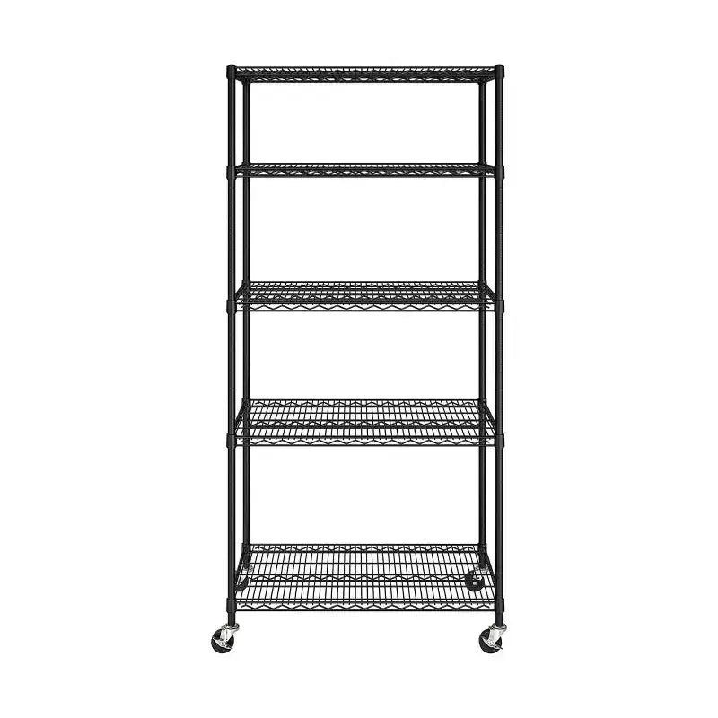 Étagère en fil d'acier NSF UltraDurable à 5 niveaux Seville Classics, 91 cm l x 61 cm P x 190,5 cm H