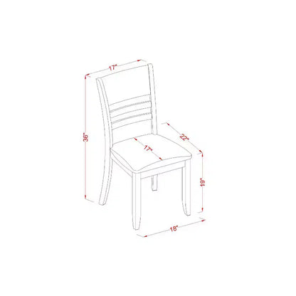 Ensemble table de cuisine et chaises rondes - Table de salle à manger moderne