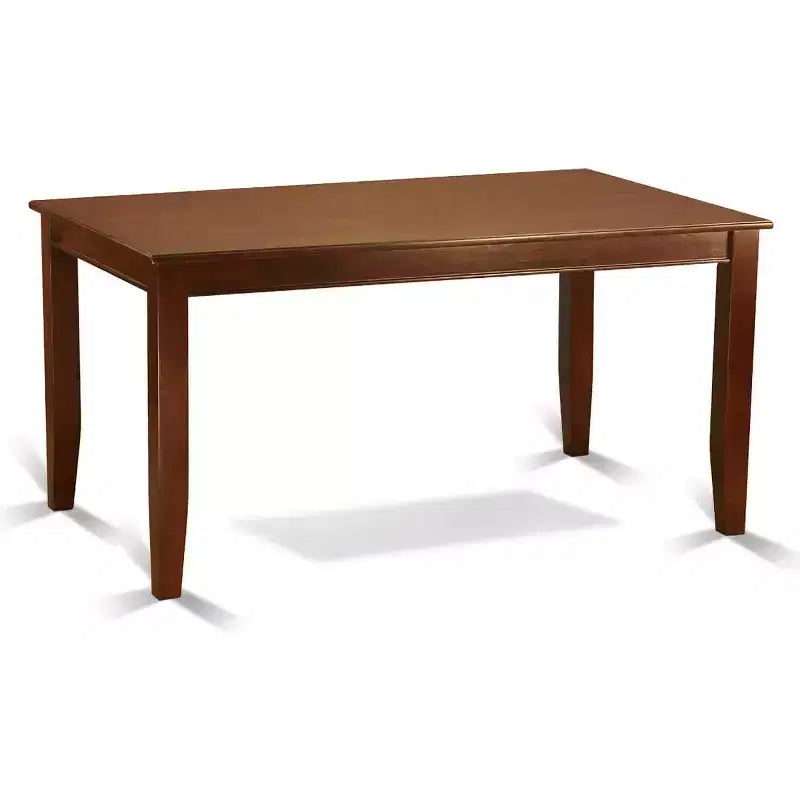 Table de cuisine rustique 6 chaises banc lin marron Meubles de salle à manger de ferme