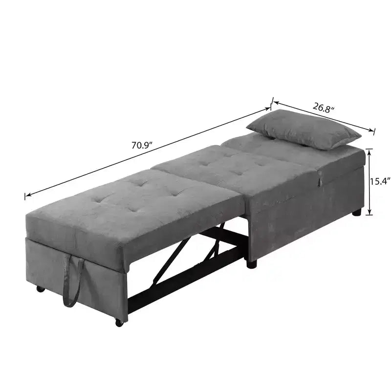 Canapé-lit Lit Canapé convertible Fauteuil relax Tabouret Canapé d'appoint pour Chambre Salon