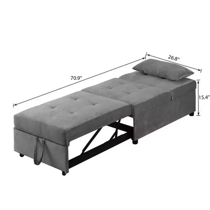 Canapé-lit Lit Canapé convertible Fauteuil relax Tabouret Canapé d'appoint pour Chambre Salon