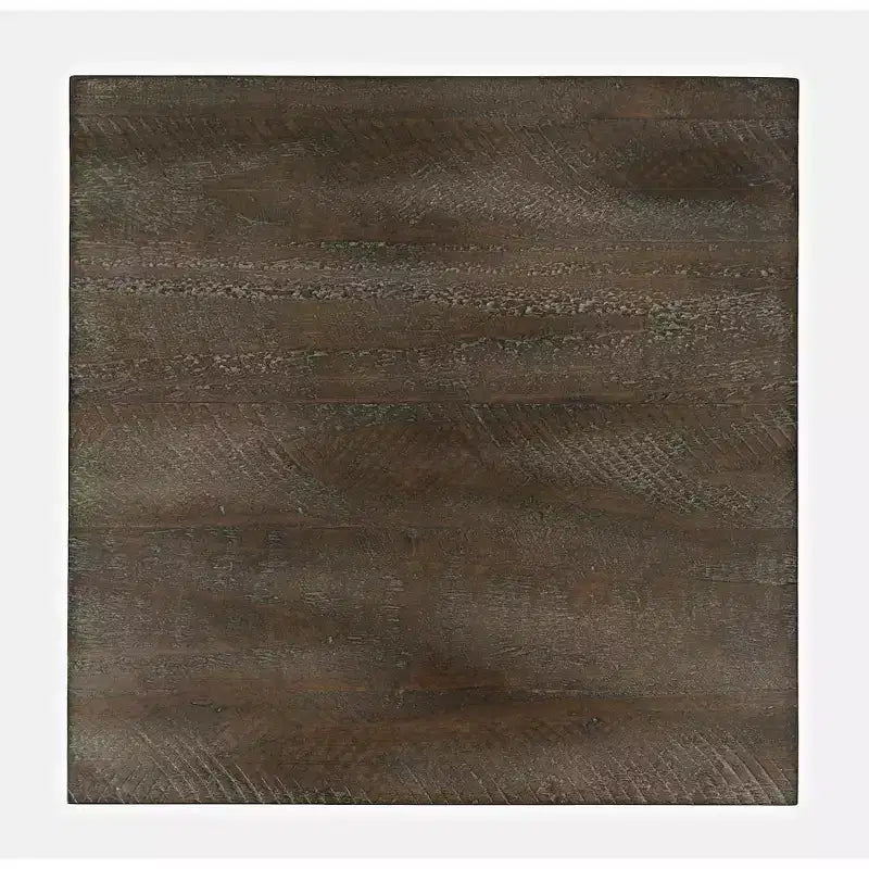Jofran,Devon Farmhouse Distressed Solid Wood End Table