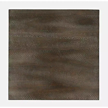 Jofran,Devon Farmhouse Distressed Solid Wood End Table