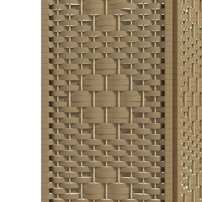 3 Panel Folding Room Divider Portable Privacy Screen Wave Fiber Room Partition for Home Office