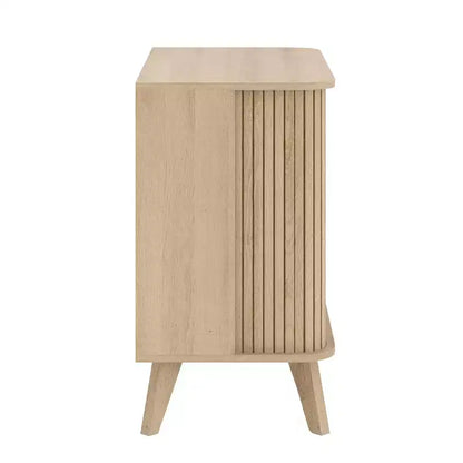Buffet de cuisine Galano avec portes cannelées 70 x 40 x 70,5 cm