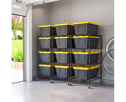 Seville Classics Storage Tote Bin Shelving Rack