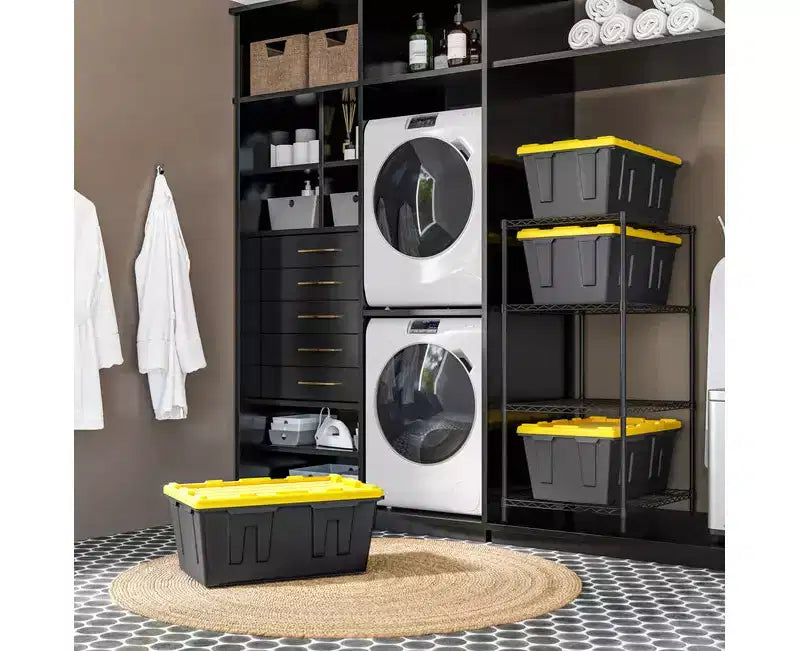 Seville Classics Storage Tote Bin Shelving Rack