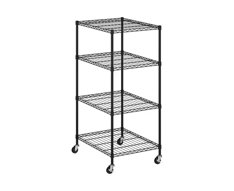 Seville Classics Storage Tote Bin Shelving Rack