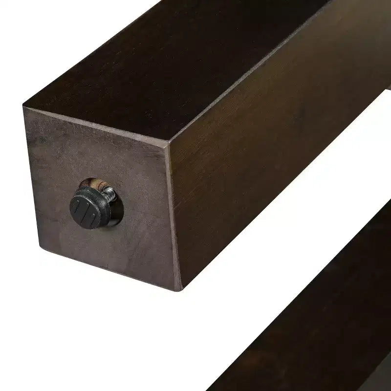 Table console 47" avec tiroirs de rangement, table derrière le canapé en placage bois, table d'entrée étroite pour salon ou bureau à domicile-Panipeachy