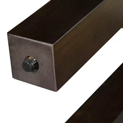 Table console 47" avec tiroirs de rangement, table derrière le canapé en placage bois, table d'entrée étroite pour salon ou bureau à domicile-Panipeachy