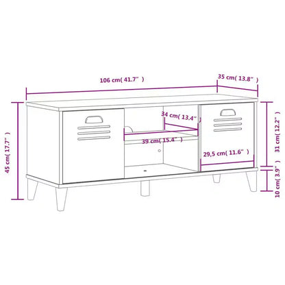 vidaXL Shoe Bench Storage Shelf Organizer Hallway Furniture Solid Wood Pine