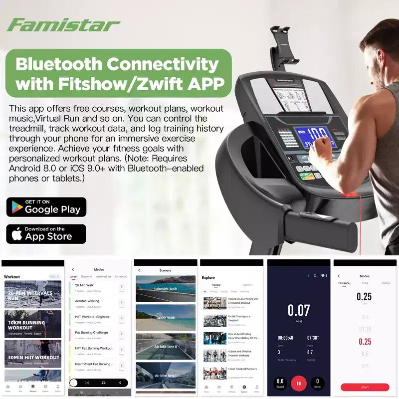 300 lb Capacity Treadmills Clearance, 4.5 HP Electric Folding Treadmill on Sale with Incline for Running & Walking at Home Gym