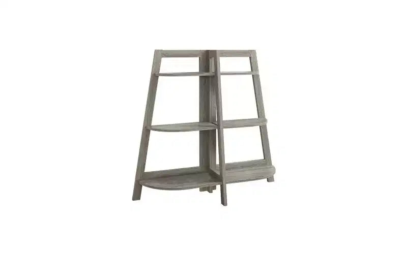 TUYOHW Étagère échelle moderne à 3 niveaux, étagère ouverte, étagères en bois, bibliothèques pour petits espaces, salon, chambre, bureau