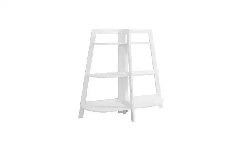 TUYOHW Étagère échelle moderne à 3 niveaux, étagère ouverte, étagères en bois, bibliothèques pour petits espaces, salon, chambre, bureau