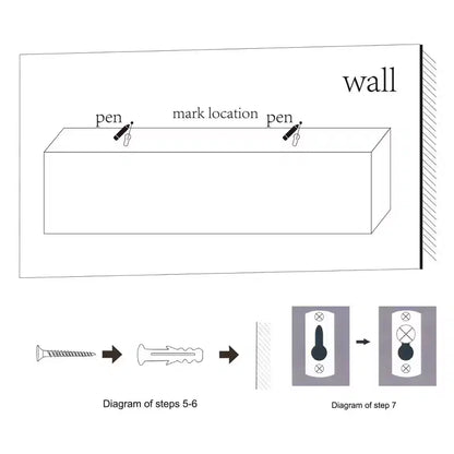 23.6 Étagère flottante invisible en bois érable et blanc avec support mural invisible, parfaite pour la décoration de salle de bain/chambre/cuisine ou comme présentoir à livres/plantes, installation facile.