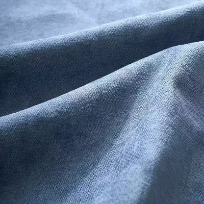 Canapé 3 places surdimensionné de 89 pouces, en tissu chenille, avec larges accoudoirs, appuie-tête amovible et poches de rangement latérales pour le bureau à domicile.