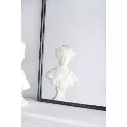 Miroir mural rectangulaire 24 x 36 pouces avec cadre d'inspiration baroque