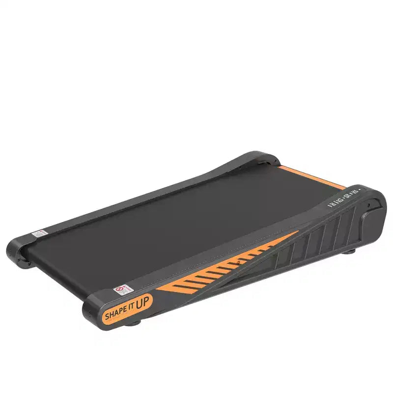 Whisen Walking Pad Under Desk Treadmill Machine Home Exercise with Incline for Small Space - Black