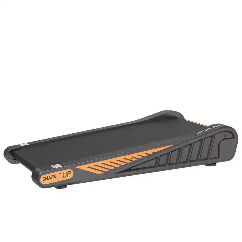Whisen Walking Pad Under Desk Treadmill Machine Home Exercise with Incline for Small Space - Black