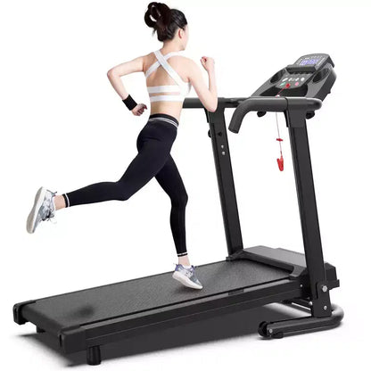Whisen Walking Pad Foldable Treadmill, 2.5HP Portable Treadmill Running Machin - Black & Orange