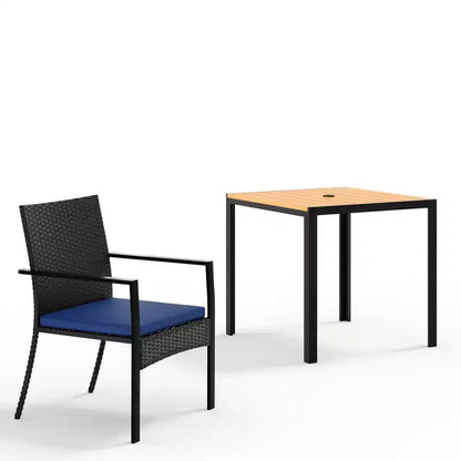 Ensemble de salle à manger de patio extérieur