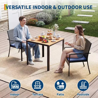 Ensemble de salle à manger de patio extérieur