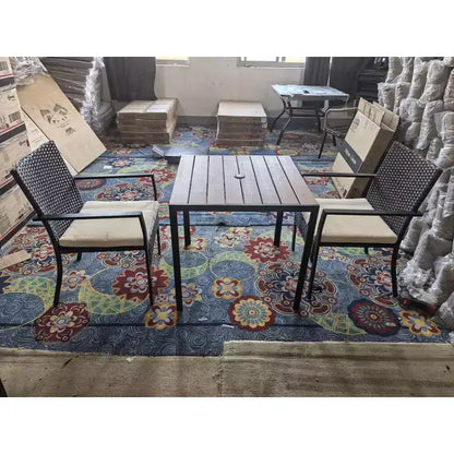 Ensemble de salle à manger de patio extérieur