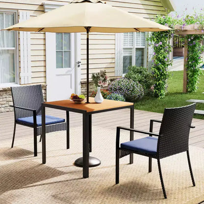 Ensemble de salle à manger de patio extérieur
