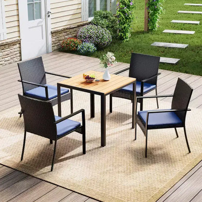 Ensemble de salle à manger de patio extérieur