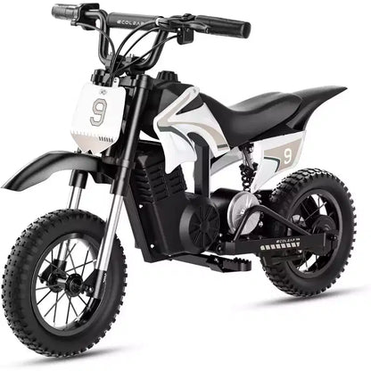 ECOLEAP K1 Kids Electric Dirt Bike 36V  16MPH Fast, 14-Mile Range, 700W Peak Motor, 3-Speed Modes, 12 Off-Road Tires, UL,Ages 3-10