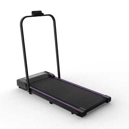 Whisen 2 in 1 Foldable Treadmills, Under Desk Treadmill, Home Exercise Walking Pad, Walking Jogging Machine with Handle Bar