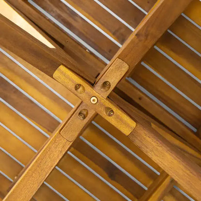 Christopher Knight Home Lucian Ensemble repas 5 pièces de jardin style ferme en bois d'acacia et osier avec coussins et table à lattes