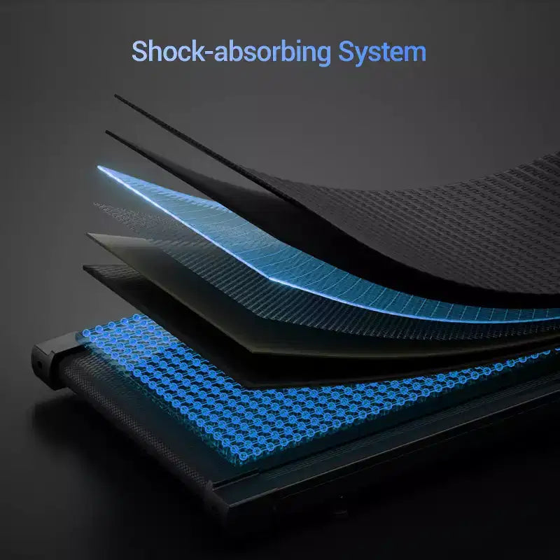 15% Incline Walking Pad Treadmill with Handle Bar - 2.5HP Quiet Folding Treadmill for Home Office Under Desk Portable walking pad treadmill
