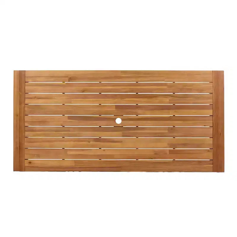 Christopher Knight Home, ensemble de salle à manger d'extérieur moderne de 5 pièces en bois d'acacia avec corde tressée en PE et table à lattes