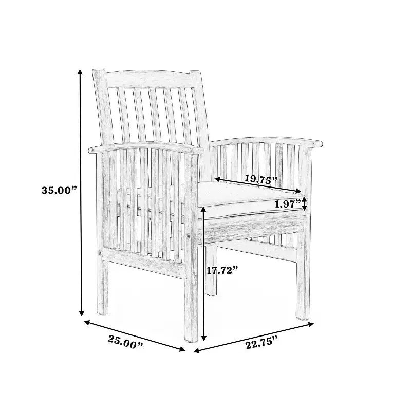 Christopher Knight Home Rasmus Modern 7 Piece Patio Acacia Dining Set with Expandable Slatted Table and Cushion