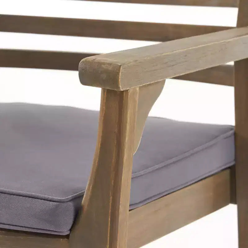 Christopher Knight Home Doris Ensemble de salle à manger 7 pièces en bois d'acacia rustique avec table extensible