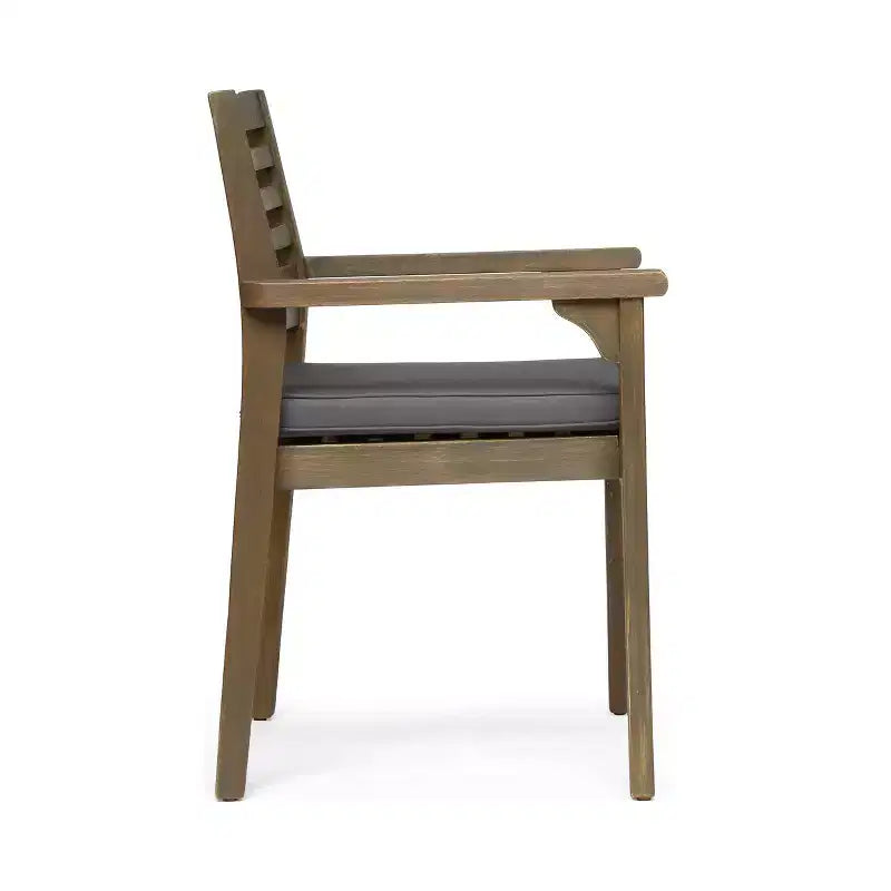 Christopher Knight Home Doris Ensemble de salle à manger 7 pièces en bois d'acacia rustique avec table extensible