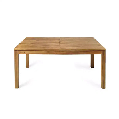 Christopher Knight Home Doris Ensemble de salle à manger 7 pièces en bois d'acacia rustique avec table extensible